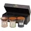 Набір свічок Woodwick mini Coastal Sunset Evening Onyx Solar Ylang Прибережний захід, вечірня орхідея, сонячний іланг 3 шт. х 85 г (1727429E) - мініатюра 1
