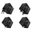 Сетевое зарядное устройство Hoco AC31 USB/2 Type-C PD 25W черный - миниатюра 7
