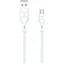 Кабель Biva C-06 MicroUSB 1 m TPU Cable White - мініатюра 1