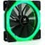 Кулер для корпуса Vinga (LED fan-02 green) - миниатюра 1