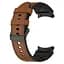 Ремінець шкіра-силікон BeWatch Samsung Galaxy Watch 4/5/6 20 мм Коричневий (1gw0104) - мініатюра 3