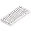 Клавіатура Dark Project ALU81 Terra Nostra PBT RGB Mech G3MS Moonstone White (DPKB_NOSTRA_81_ANSI_WHITE_UA) - мініатюра 4