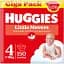 Набір підгузок Huggies Little Movers GIGA 4 (7-18 кг) 150 шт. - мініатюра 1