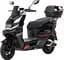 Электроскутер Двухместный Crosser CR20 (2500W, 72V/30Ah) Черный - миниатюра 3