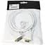 Кабель мультимедійний DVI to VGA 24+1pin, 1.0m white Atcom (9505) - мініатюра 1