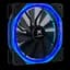 Вентилятор Vinga LED FAN-02 BLUE Black (LED fan-02 blue) - миниатюра 1