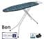 Дошка для прасування Casa Si Ben 110x30 Silver with White/Blue Plants (CS98090G323) - мініатюра 2