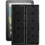 Чехол StatusCASE из экокожи для планшета Amazon Fire HD 8 2020 Черный ромб - миниатюра 1