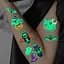 Набір тимчасових тату Fresh Tattoo Halloween glow №2 kids-tatto-halloween-g2 - мініатюра 3