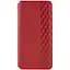 Шкіряний чохол-книжка Getman Cubic (PU) для Motorola Moto G06 Червоний - мініатюра 1