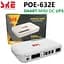 ДБЖ UPS SKE POE-632E DC 17W 8800mah для роутера, терміналу, камери 5/9/12v USB LAN POE White - мініатюра 4