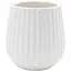 Ваза-кашпо МВМ My Home, 16,5 см, белая (DH-FLOWERS-25 M WHITE) - миниатюра 1