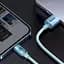 Кабель Baseus Crystal Shine Series Fast Charging Cable USB to Lightning 2.4A 1.2m CAJY001103 Blue - миниатюра 8
