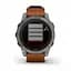 Смарт-годинник Garmin Fenix 7 Pro Sapphire Solar Titanium with Chestnut L. Band (010-02777-30) - мініатюра 3