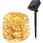 Гірлянда LED City solar крапля роси від сонячної батареї 27 метрів 300 led - мініатюра 1