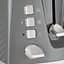 Тостер Russell Hobbs 26392-56 Groove сірий - мініатюра 4
