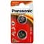 Батарейка Panasonic CR 2032 Lithium х 2 (CR-2032EL/2B) - мініатюра 1