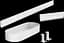 Комплект аксессуаров Hansgrohe WallStoris 4в1 Matt White 27967700, Белый матовый - миниатюра 1