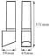 Osram Фасадний світильник ENDURA STYLE LANTERN FLARE WALL 7w - мініатюра 3
