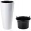 Горщик для квітів Form-Plastic Sahara slim-30 25 л білий (2723-011) - мініатюра 1