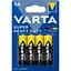 Батарейка VARTA SUPERLIFE AA BLI 4 ZINC-CARBON (4008496556267) - миниатюра 1