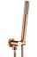Душова система Rea Lungo brushed copper з виливом + BOX прихованого монтажу REA-P8810, Теплий захід сонця - мініатюра 4