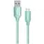 Кабель ColorWay USB - МicroUSB 2.1А 1м Mint - мініатюра 1