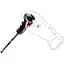 Палиці Leki Carbon HX 3D 115 Black/White/Dark anthracite (1052-650 68011 115) - мініатюра 4