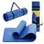 Килимок (мат) спортивний 4FIZJO NBR 1 см для йоги та фітнесу Blue 4FJ0014 (P-5907222931028) - мініатюра 1