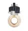 Кран кульовий Thermo Alliance Base 1/2" ВЗ прямий, PN40, метелик SD607W15 - мініатюра 5