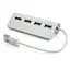 Концентратор Vinga USB 2.0 to 4*USB2.0 metal (VCPH2USB4) - мініатюра 2