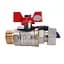 Кран кульовий прямий з накидною гайкою Solomon 3/4″ ЗВ PN40 160406 - мініатюра 2