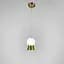 Підвісний світильник Fuji LED у золотому корпусі Line.F MJ 103/1 GD - мініатюра 9