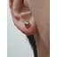 Золота моносережка-пуссета Tango Кулька. 580055МШ - мініатюра 2