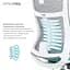 Офісне крісло OfficePro Balance OC550-W-DG-BL (OC550-W-DG-BL) - мініатюра 9
