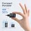 Адаптер мережевий JOYROOM Mini dual port smart fast charge L-2A121 2USB зарядне чорне - мініатюра 4