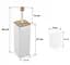Ёршик для унитаза Yoka Amba White Bamboo PD.AMBA-WHT, Белый матовый - миниатюра 4
