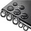 Защитное стекло на камеру DK для Samsung Galaxy S23 Ultra S918 Metal Ring Eagle Eye 015718 black - миниатюра 1