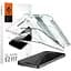 Захисне скло Spigen Screen Protector EZ FIT GLAS.tR Black для iPhone 15 Pro Max (2 шт.) (AGL06873) - мініатюра 1