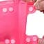 Бахіли на взуття Lesko від води та бруду гумові SB-108 2XL (42-43) Pink (15020) - мініатюра 2