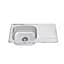 Кухонная мойка Kroner KRP Satin - 7642 (0,8 мм) (CV025282) - миниатюра 2