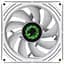 Комплект вентиляторов GameMax 3шт 3*120мм mm White frame ARGB RA300 WH (RA300 WH) - миниатюра 6