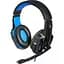 Ігрові навушники Defender Warhead G-390 LED (Black-blue) - мініатюра 1
