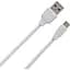 Кабель Remax RC-138m 2.4A MicroUSB Cable White - мініатюра 1
