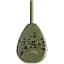 Грузило Brain In-Line Flat Lead 120g 2шт/уп Green - миниатюра 1