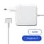 Зарядний пристрій для макбука 45W, MagSafe 2 (T-tip), білий блок живлення, зарядний пристрій для ноутбука + магнітний кабель, швидка зарядка, адаптер живлення Apple MacBook (ARS31320) - мініатюра 1
