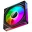 Кулер до корпусу Zezzio PRISM 6 Pro ARGB Black - мініатюра 3