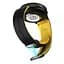 Браслет для Samsung Galaxy Watch 6 Classic 43mm 6 Classic 47mm - черно-желтый ширина крепления 20мм силикон Watchbands Magnetic (W34-543242342) - миниатюра 3