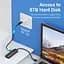 Концентратор Vention USB 3.1 Type-C to 3xUSB 2.0+MicroUSB+RJ45 100M Ethernet black (TGOBB) - мініатюра 4