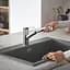 Змішувач для кухні з висувним виливом Grohe Eurosmart 30305001 Хром - мініатюра 8